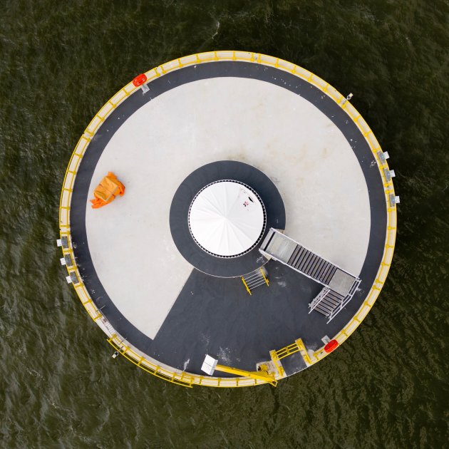 Offshore foundation above