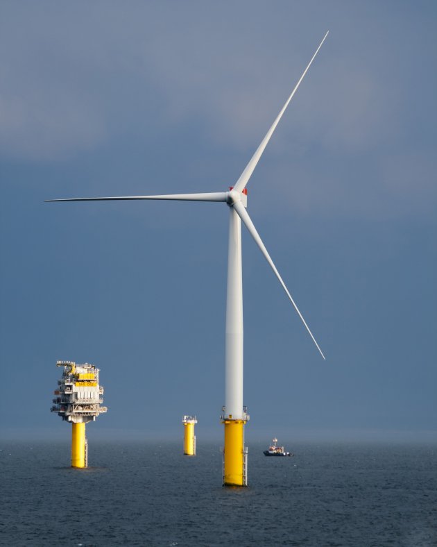 Offshore substation and turnbine